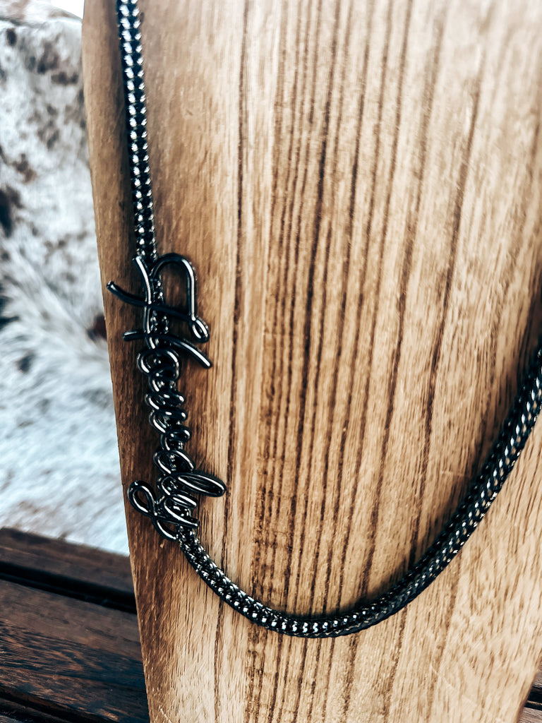 Talk Western to Me Necklace