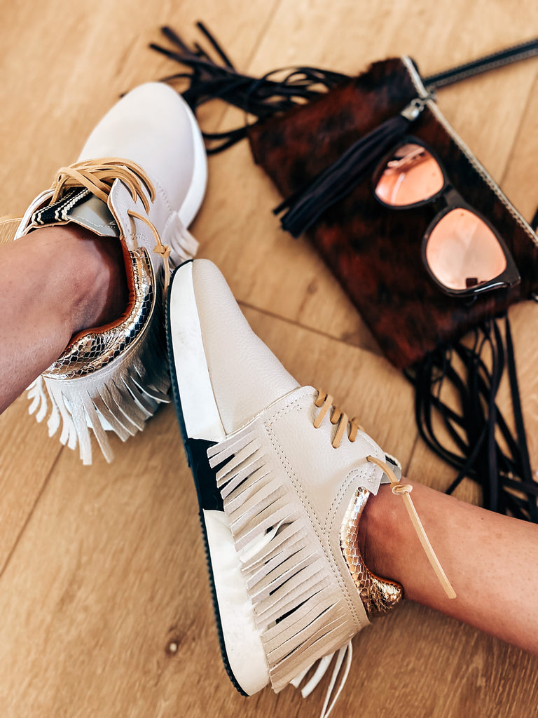 Pepa Fringe Sneakers