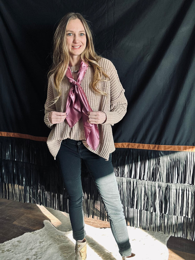 Cozy Vibes Oversized Sweater