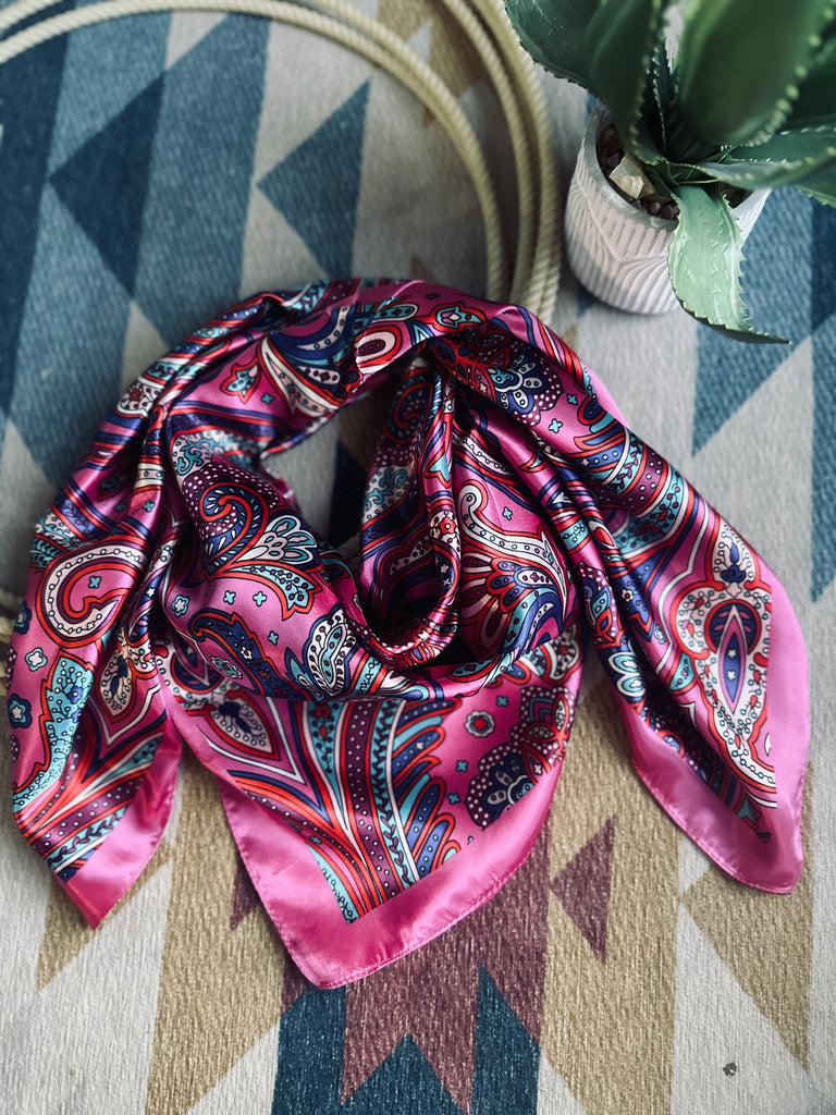 Paisley Print Wild Rag