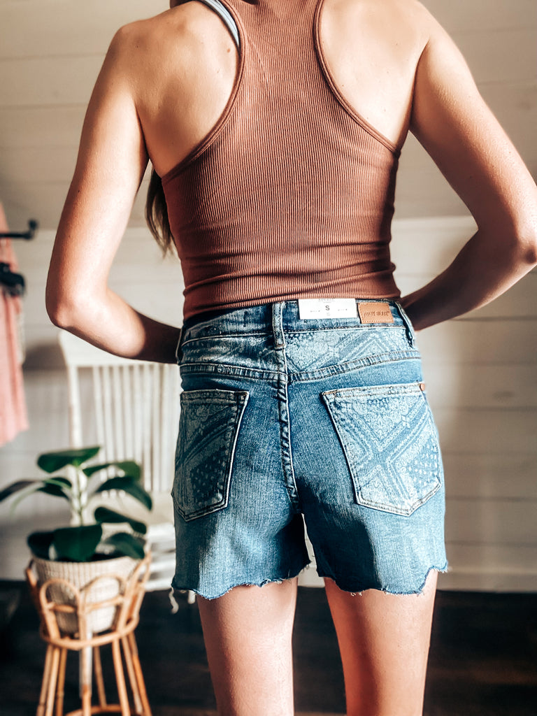 Bandana Judy Blue Shorts