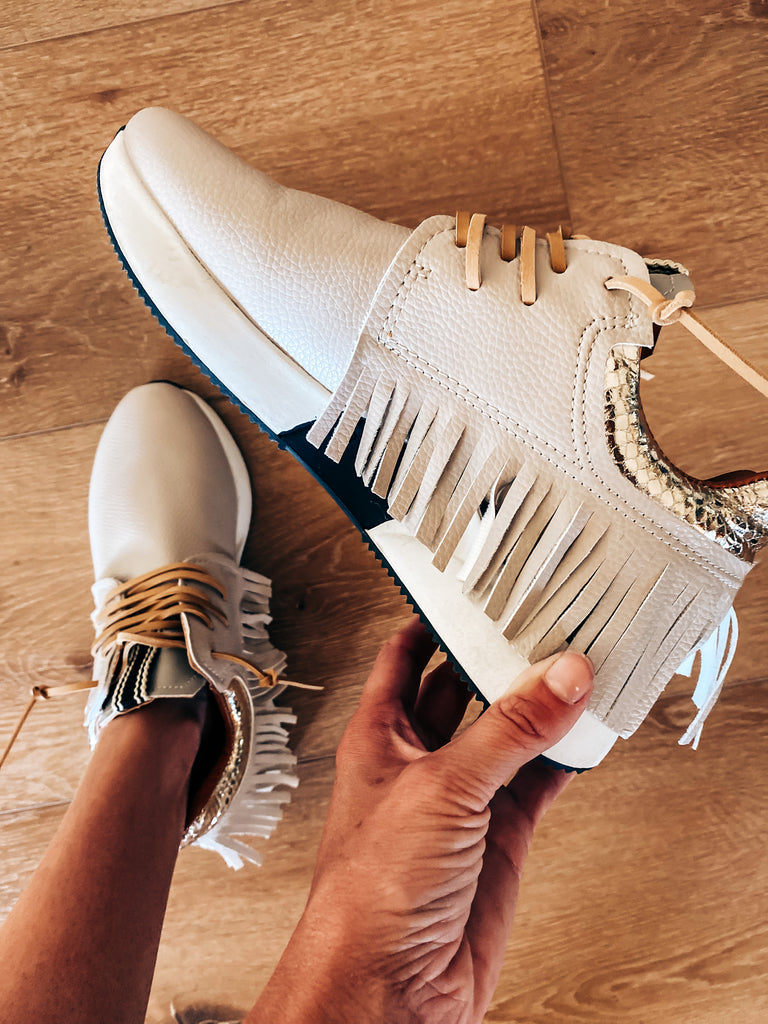 Pepa Fringe Sneakers