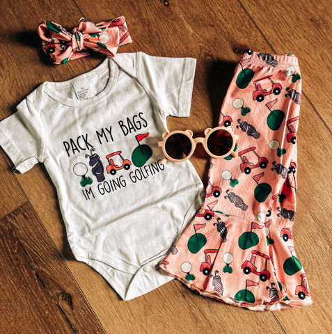 Kids Mint Floral Shorts Set