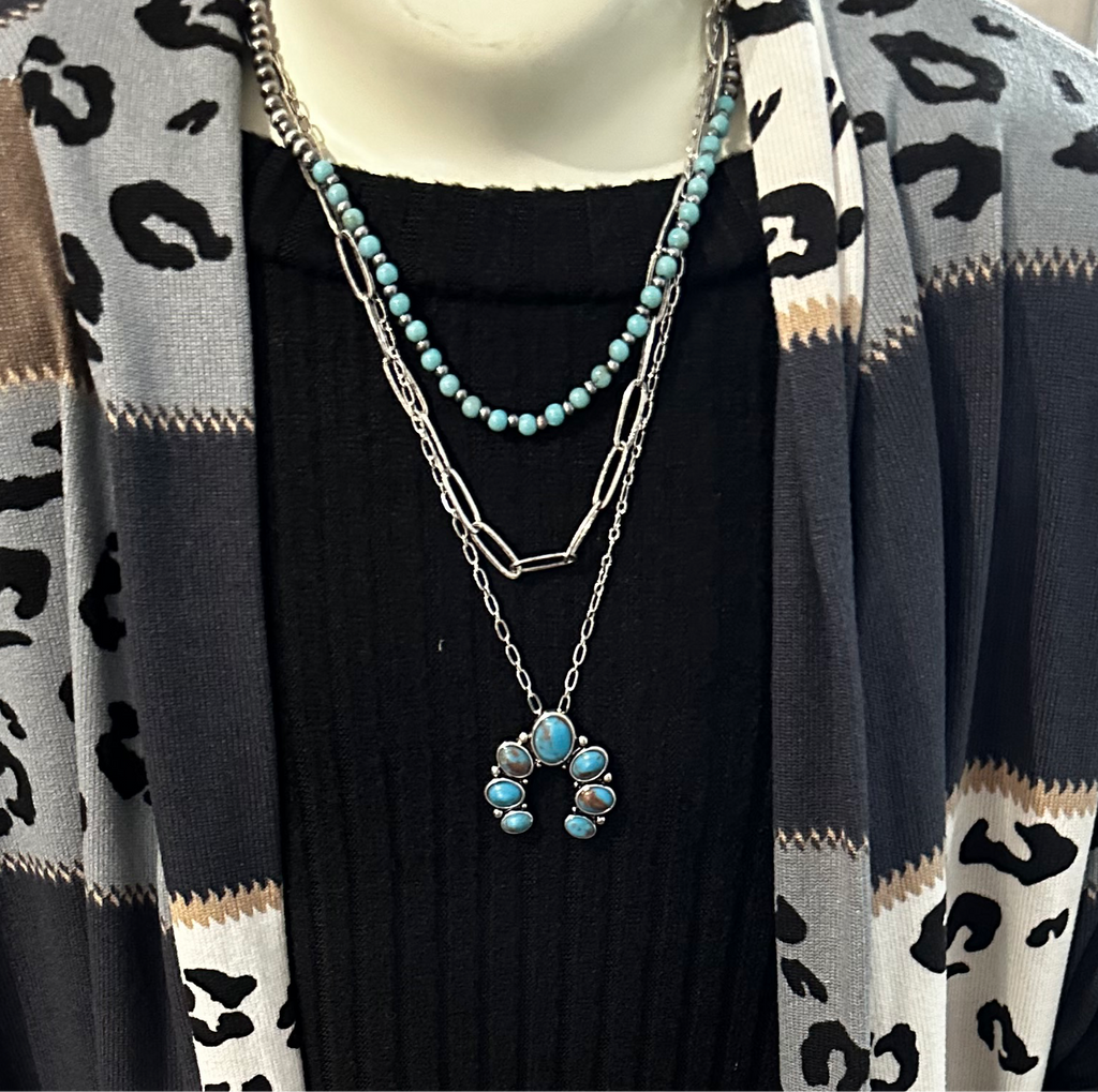 Turquoise Layered Necklace