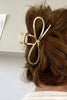 Gold Bow Hair Clip