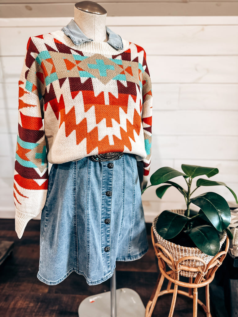 Country Club Knit Sweater