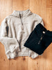 Half Zip Fleece Sweatshirt