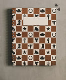 Noteworthy Notebook - Checkered Print