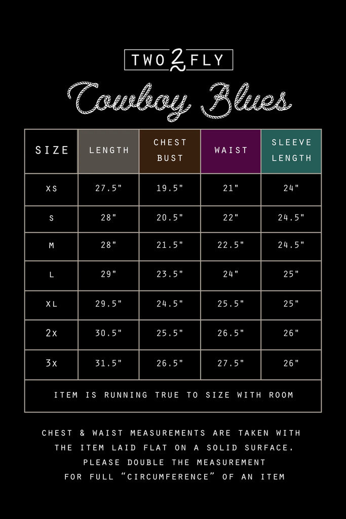 Cowboy Blues Button Up