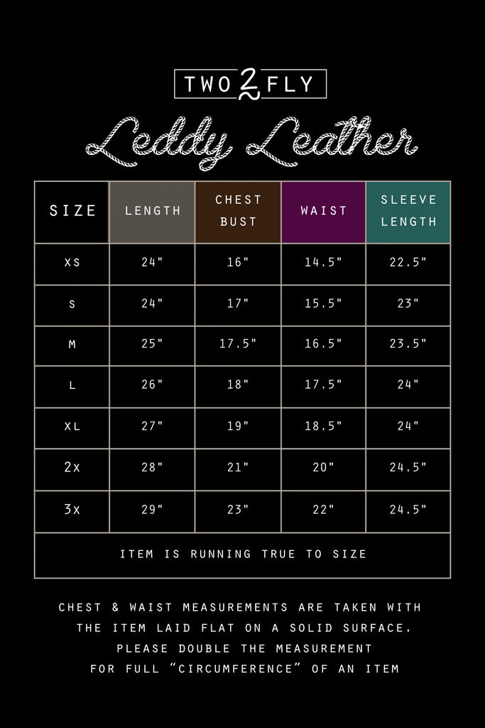 Leddy Leather Long Sleeve - Saddle