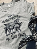 Sorry We Won't Be There Tee