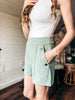 Perfect Pair Shorts - Robins Egg